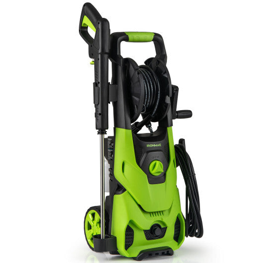 2150PSI Electric Pressure Washer 1.2GPM with 4 Quick Connect Nozzles and Foam Cannon-Green LuxuryLifeWay Online Store
