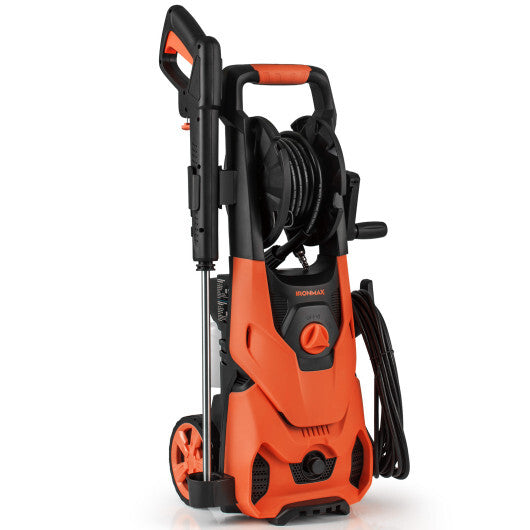 2150PSI Electric Pressure Washer 1.2GPM with 4 Quick Connect Nozzles and Foam Cannon-Green LuxuryLifeWay Online Store