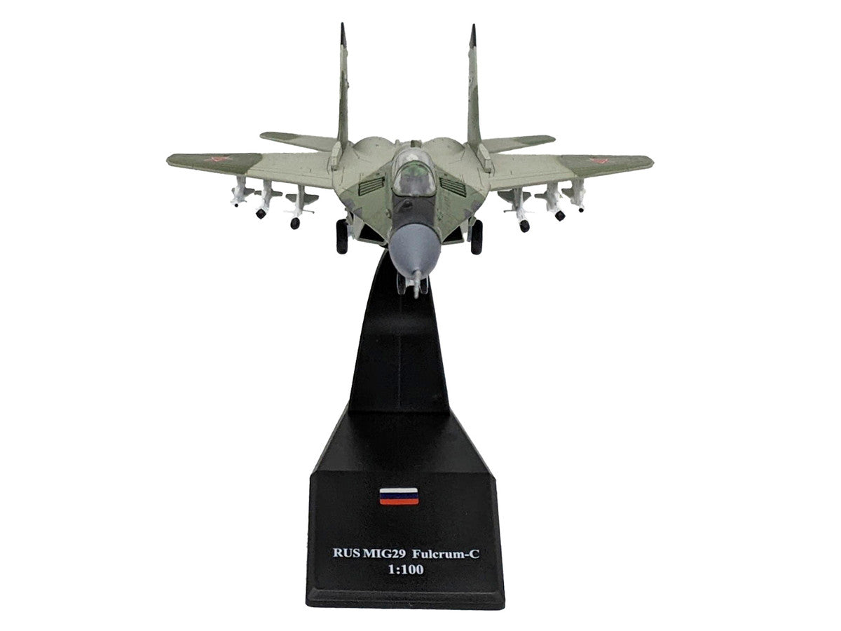 Mikoyan-Gurevich MiG-29 Fighter Aircraft "120th GvIAP Domna Airfield" (2001) Russian Air Force 1/100 Diecast Model Airplane LuxuryLifeWay Online Store