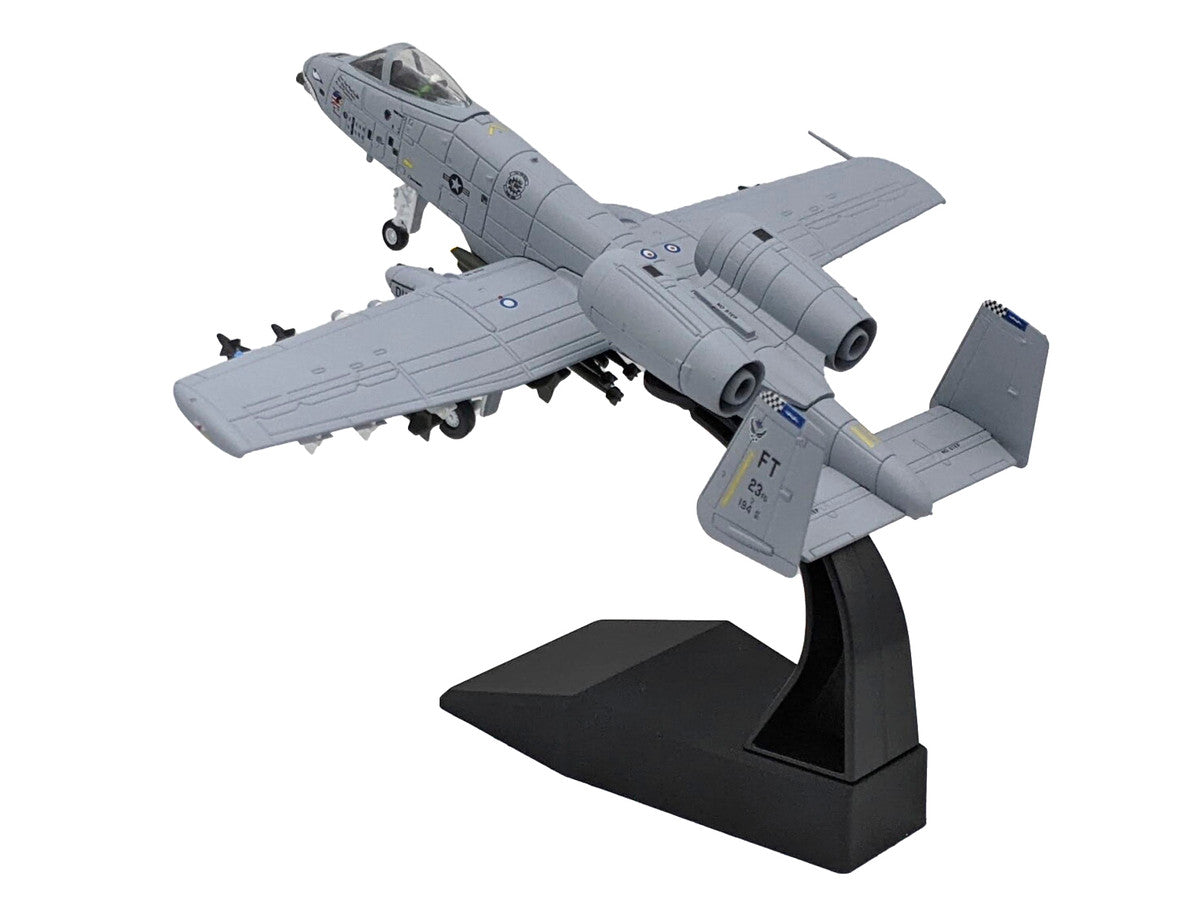 Republic A-10C Thunderbolt II Attack Aircraft "Flying Tigers 23rd Fighter Group 23rd Wing" (2003) United States Air Force 1/100 Diecast Model Airplane LuxuryLifeWay Online Store
