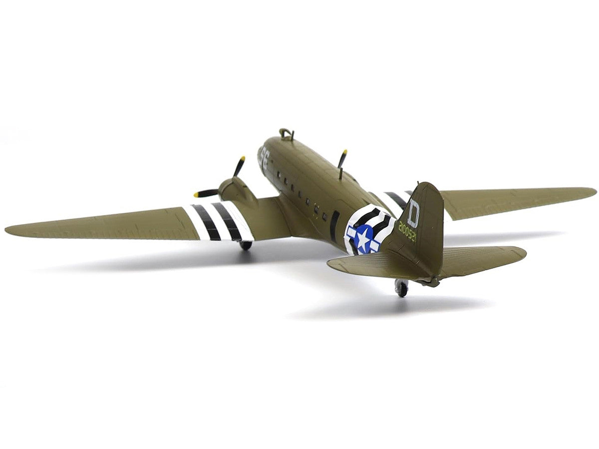 Douglas C-47 Skytrain Transport Aircraft "Night Fright 79th Troop Carrier Squadron 436th Troop Carrier Group D-Day" (1944) United States Army Air Forces 1/100 Diecast Model LuxuryLifeWay Online Store