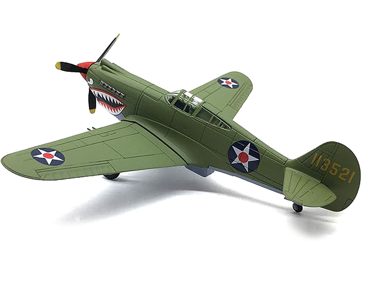 Curtiss P-40E Warhawk Fighter Aircraft "China-Burma-India Theater" (1942) United States Army Air Forces 1/72 Diecast Model Airplane LuxuryLifeWay Online Store