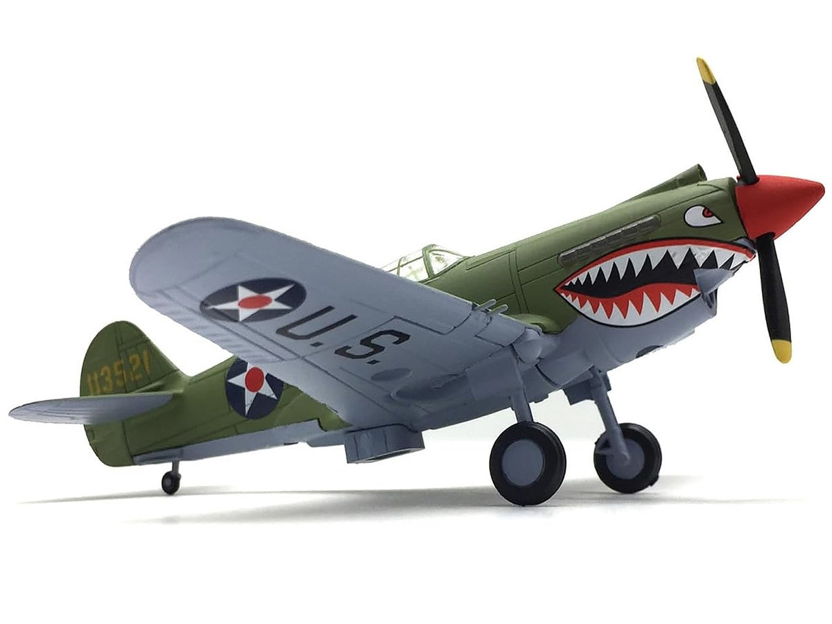 Curtiss P-40E Warhawk Fighter Aircraft "China-Burma-India Theater" (1942) United States Army Air Forces 1/72 Diecast Model Airplane LuxuryLifeWay Online Store
