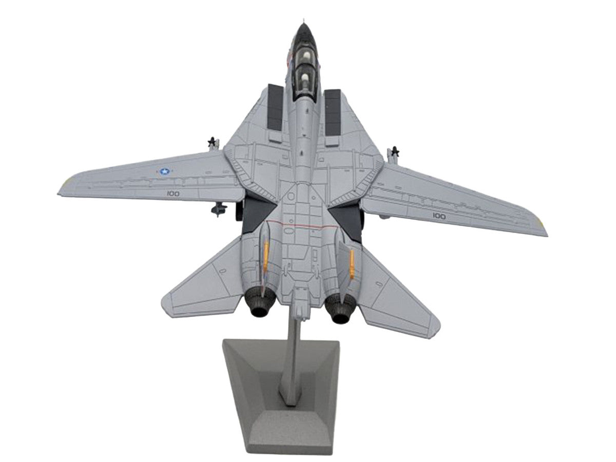 Grumman F-14D Tomcat Aircraft "VF-2 Bounty Hunters USS Constellation" (1990s) United States Navy 1/100 Diecast Model Airplane LuxuryLifeWay Online Store