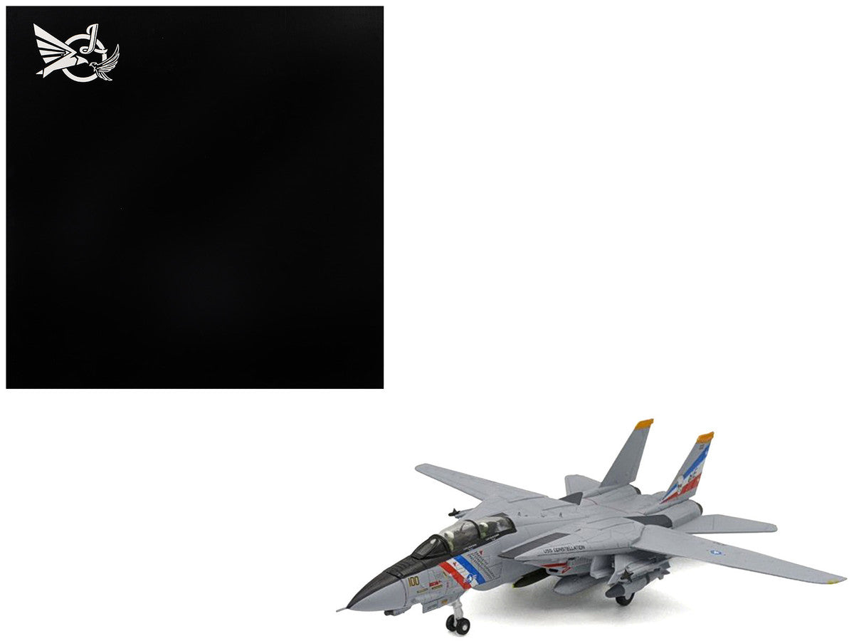 Grumman F-14D Tomcat Aircraft "VF-2 Bounty Hunters USS Constellation" (1990s) United States Navy 1/100 Diecast Model Airplane LuxuryLifeWay Online Store
