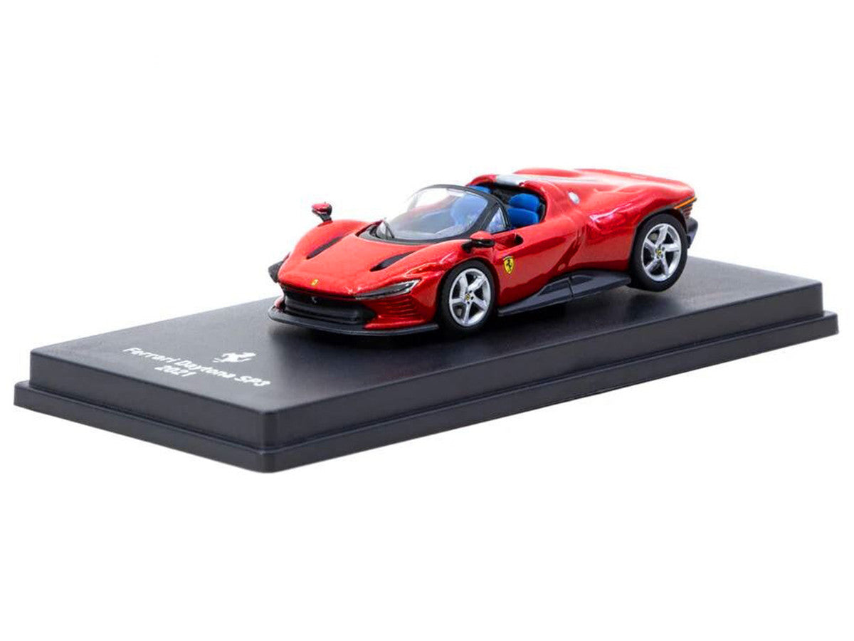 2021 Ferrari Daytona SP3 Red Metallic with Booklet 1/64 Diecast Model Car by Centauria LuxuryLifeWay Online Store