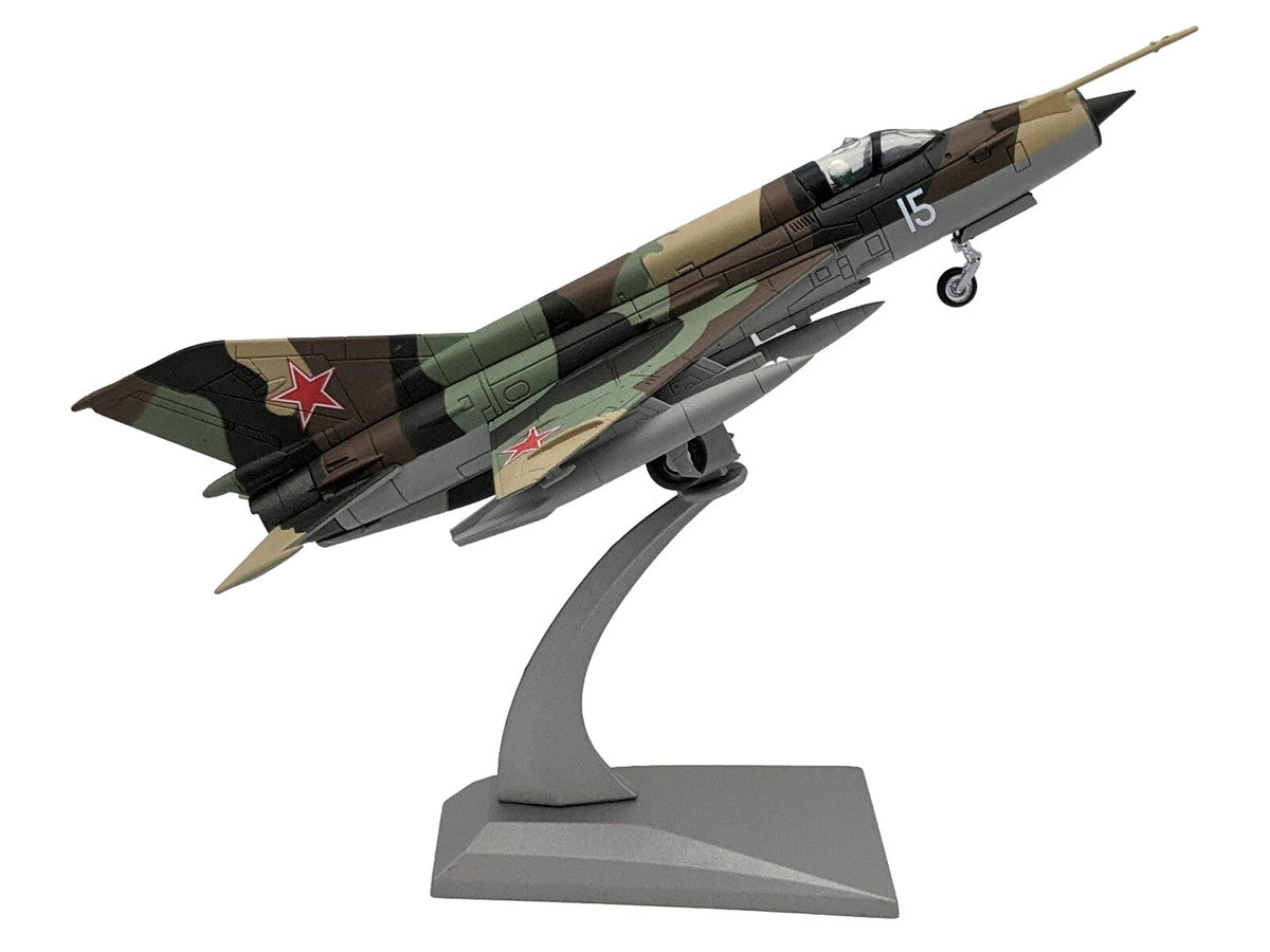 Mikoyan-Gurevich MiG-21SM Fishbed-J Fighter Aircraft "Soviet Air Force" 1/72 Diecast Model Airplane LuxuryLifeWay Online Store