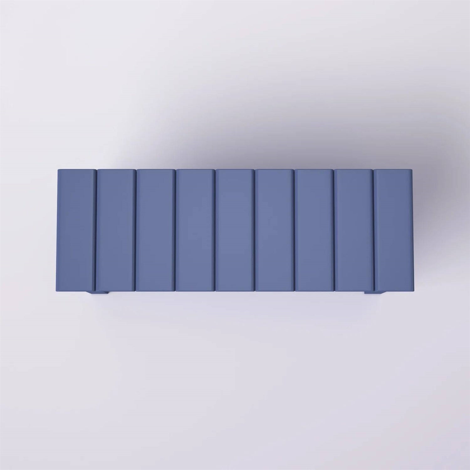 Blue Wood 2-Shelf Shoe Rack Storage Bench - 150 lbs. Weight Capacity LuxuryLifeWay Online Store