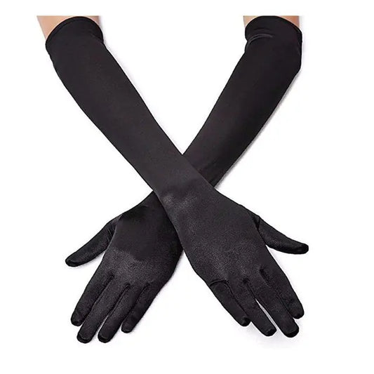 Gothic Punk Role-Play Leather Gloves