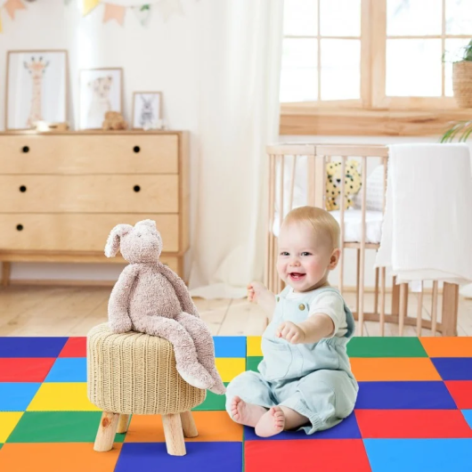 58 Inch Foldable Portable and Easy Storage Baby Activity Floor Mat LuxuryLifeWay Online Store