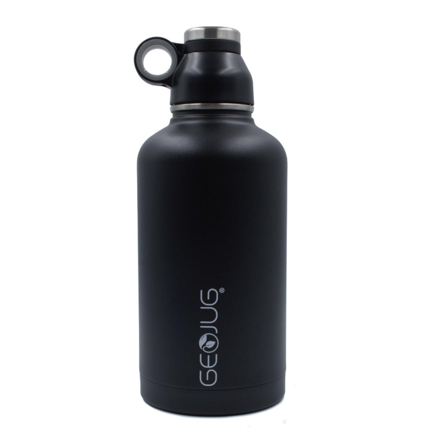 Brentwood GeoJug 64oz Stainless Steel Vacuum Insulated Water Bottle, Black LuxuryLifeWay Online Store