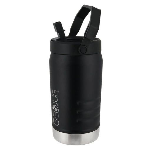 Brentwood GeoJug 64oz Stainless Steel Insulated Sports Water Jug in Black LuxuryLifeWay Online Store
