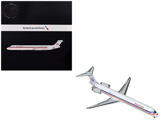 McDonnell Douglas MD-90 Commercial Aircraft "American Airlines" (N904RA) White with Red and Blue Stripes "Gemini 200" Series 1/200 Diecast Model Airplane by GeminiJets LuxuryLifeWay Online Store
