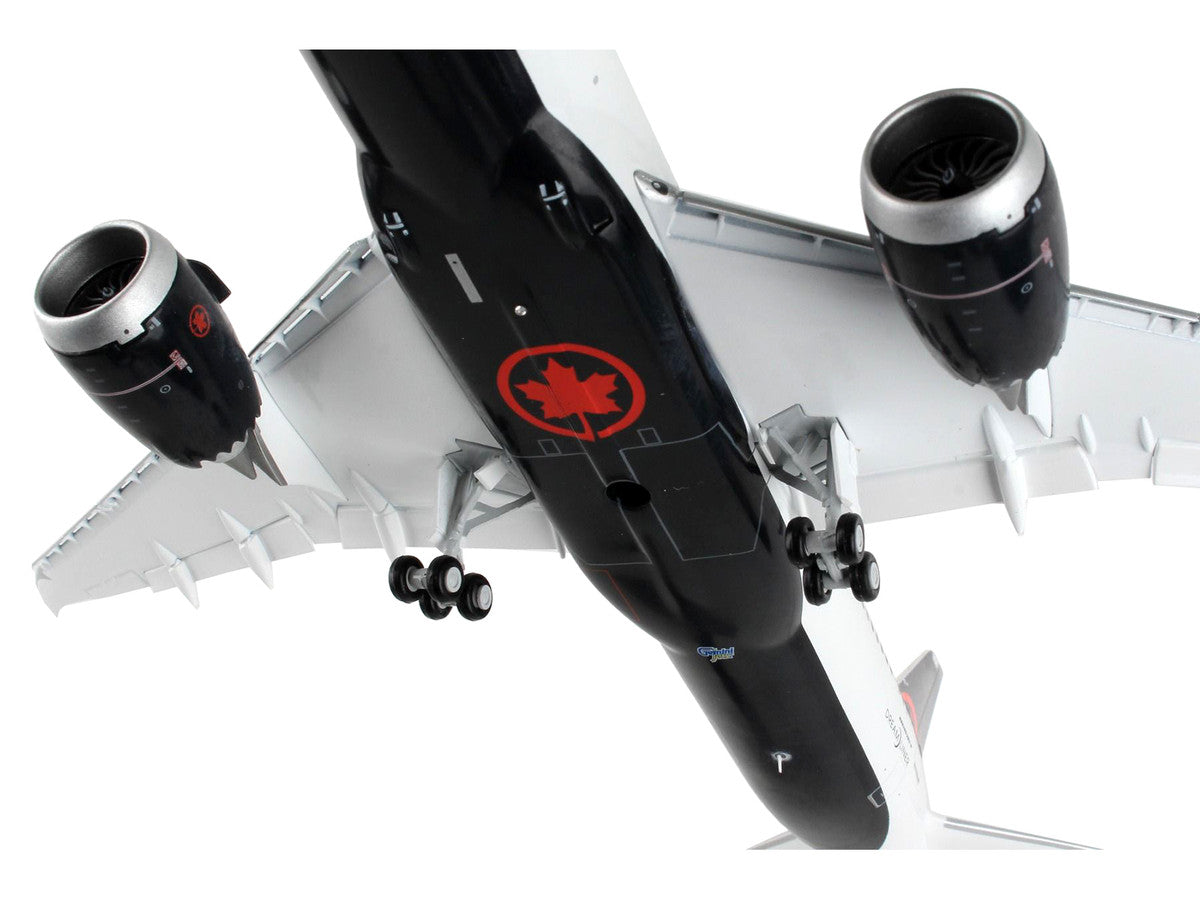 Boeing 787-9 Commercial Aircraft with Flaps Down "Air Canada" White with Black Tail "Gemini 200" Series 1/200 Diecast Model Airplane by GeminiJets LuxuryLifeWay Online Store