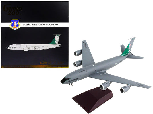 Boeing KC-135R Stratotanker Tanker Aircraft "Maine Air National Guard" United States Air Force "Gemini 200" Series 1/200 Diecast Model Airplane by GeminiJets LuxuryLifeWay Online Store