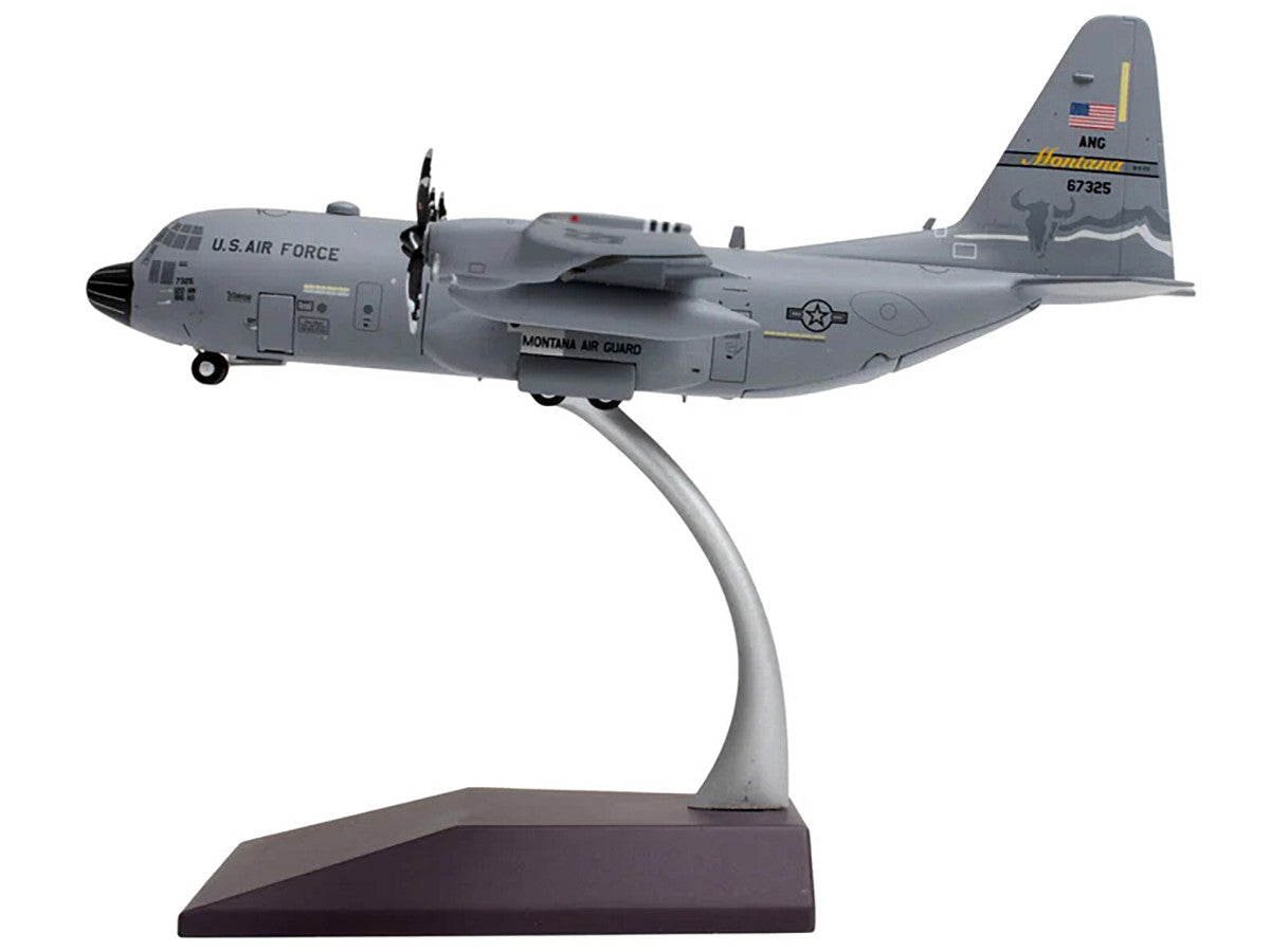 Lockheed C-130H3 Hercules Transport Aircraft "Montana Air National Guard Great Falls ANGB" United States Air Force "Gemini 200" Series 1/200 Diecast Model Airplane by GeminiJets LuxuryLifeWay Online Store