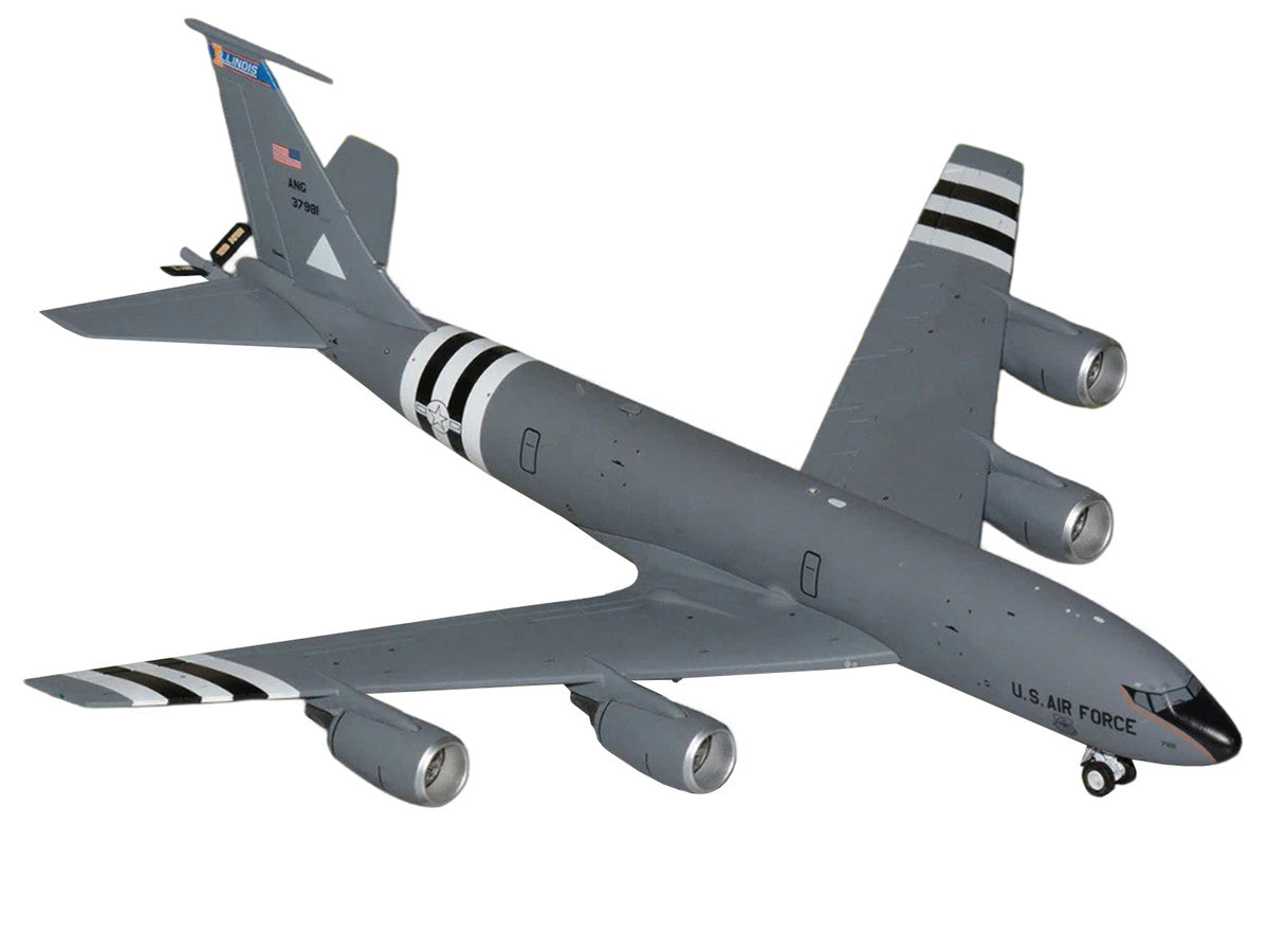 Boeing KC-135R Stratotanker Tanker Aircraft "Illinois Air National Guard" (63-7981) United States Air Force "Gemini 200" Series 1/200 Diecast Model by GeminiJets LuxuryLifeWay Online Store