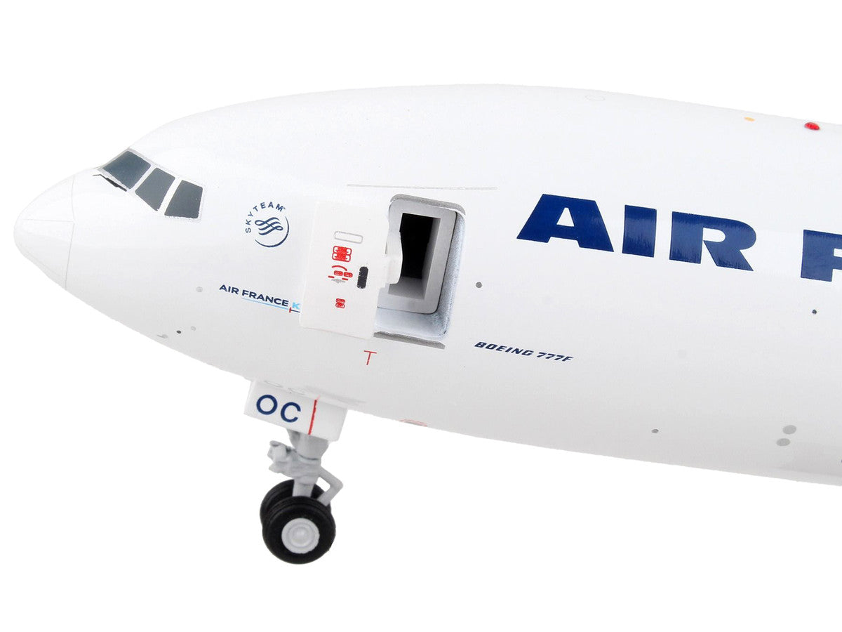 Boeing 777F Commercial Aircraft "Air France Cargo" White with Striped Tail "Gemini 200 - Interactive" Series 1/200 Diecast Model Airplane by GeminiJets LuxuryLifeWay Online Store