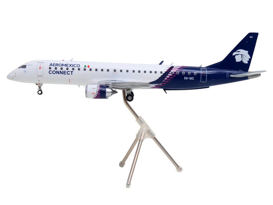 Embraer ERJ-190 Commercial Aircraft "Aeromexico Connect" (XA-IAC) White with Blue Tail "Gemini 200" Series 1/200 Diecast Model Airplane by GeminiJets LuxuryLifeWay Online Store