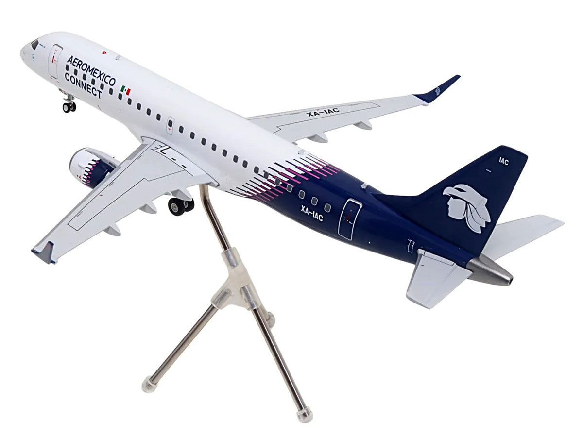 Embraer ERJ-190 Commercial Aircraft "Aeromexico Connect" (XA-IAC) White with Blue Tail "Gemini 200" Series 1/200 Diecast Model Airplane by GeminiJets LuxuryLifeWay Online Store