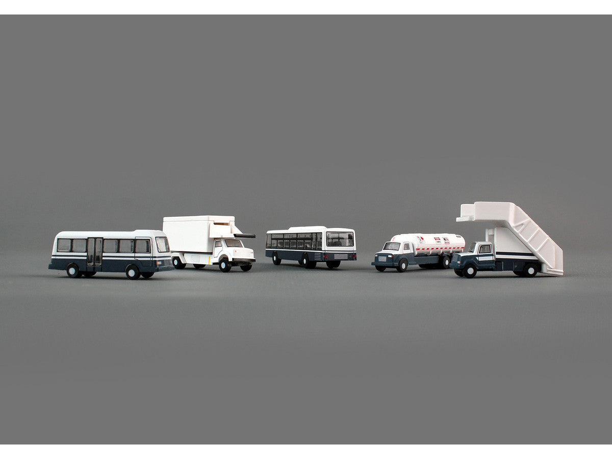 Airport Service Vehicles Set of 5 pieces "Gemini 200" Series Diecast Models by GeminiJets LuxuryLifeWay Online Store