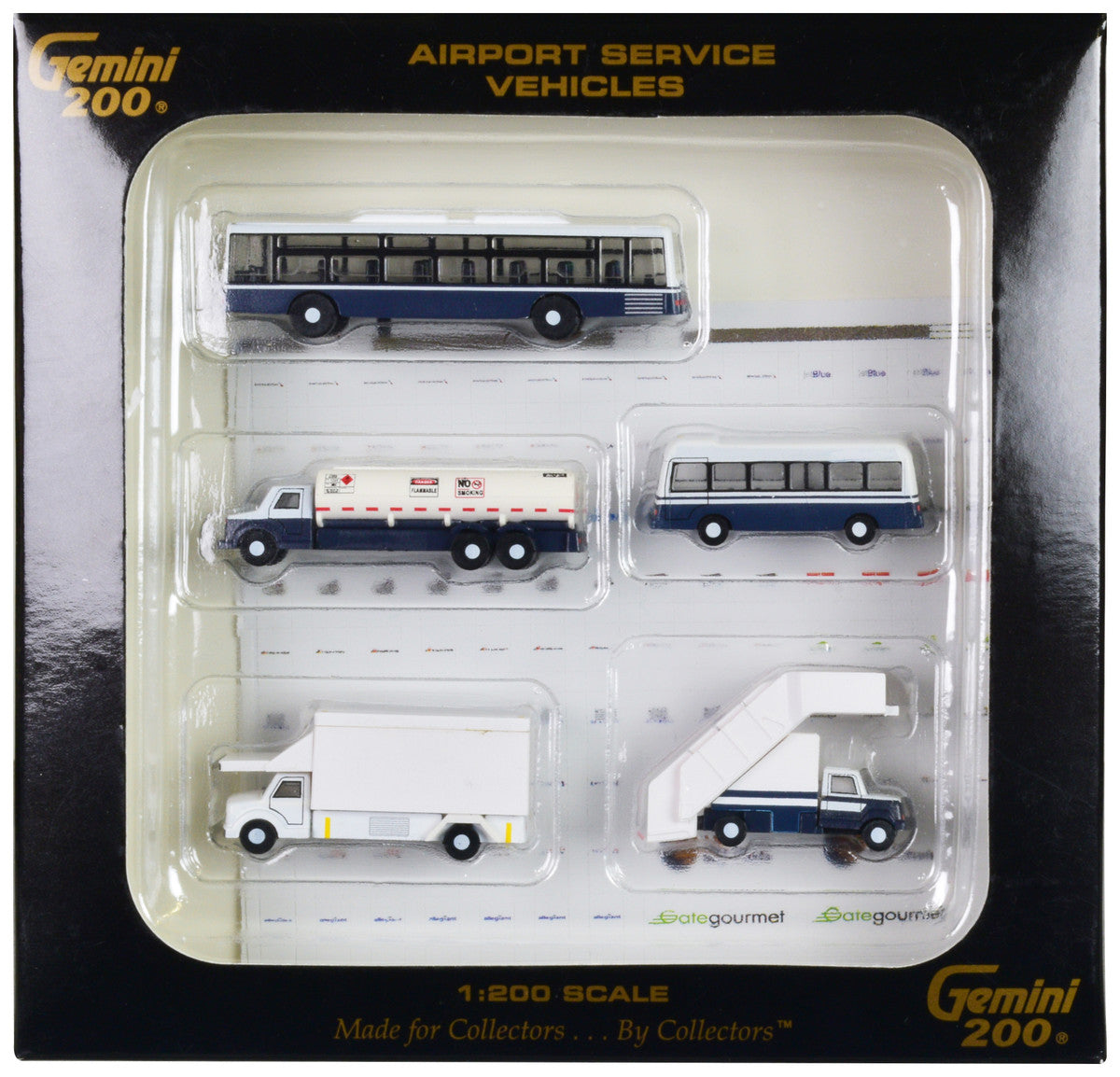Airport Service Vehicles Set of 5 pieces "Gemini 200" Series Diecast Models by GeminiJets LuxuryLifeWay Online Store