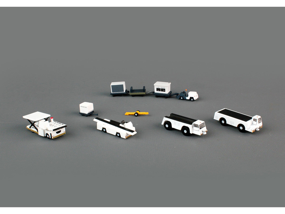 Airport Support Equipment Set of 10 pieces "Gemini 200" Series Diecast Models by GeminiJets LuxuryLifeWay Online Store