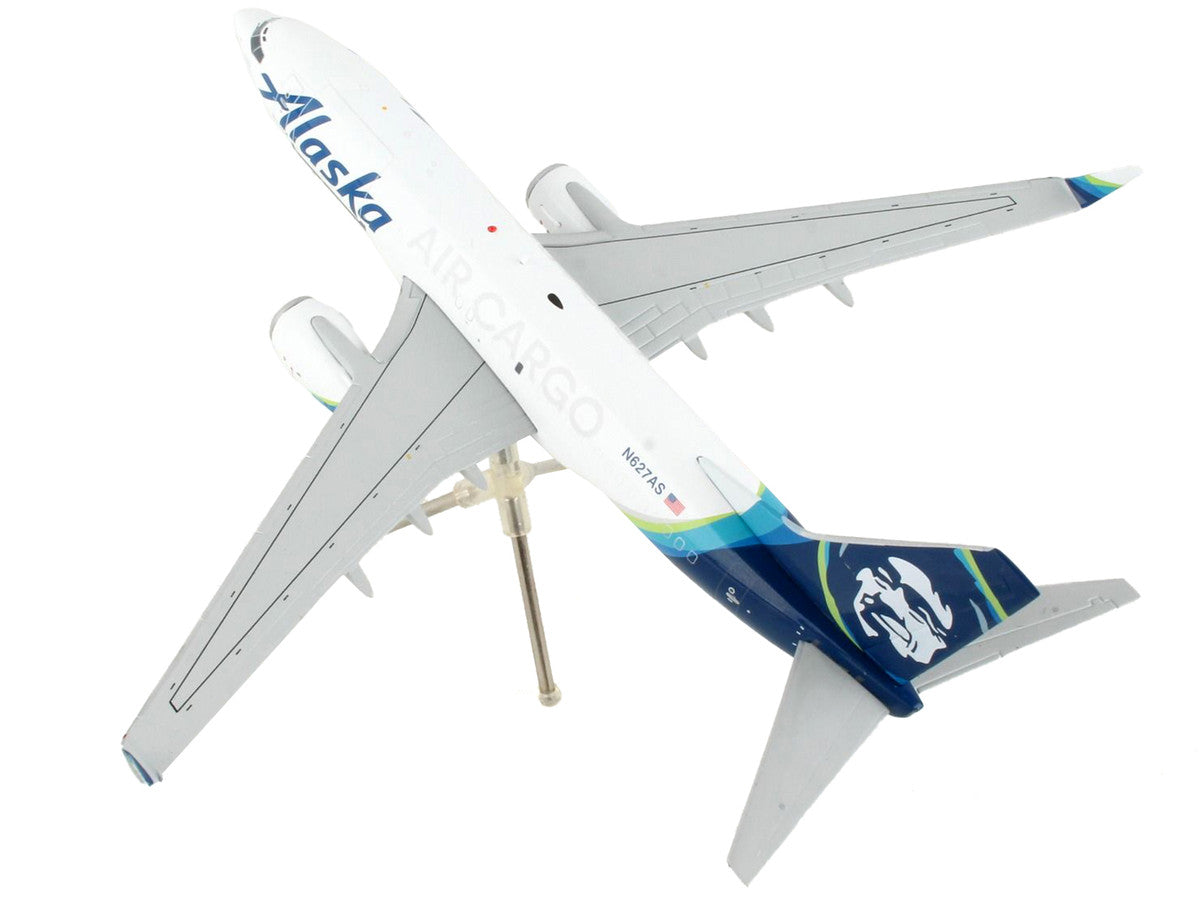 Boeing 737-700BDSF Commercial Aircraft "Alaska Air Cargo" White with Blue Tail "Gemini 200" Series 1/200 Diecast Model Airplane by GeminiJets LuxuryLifeWay Online Store