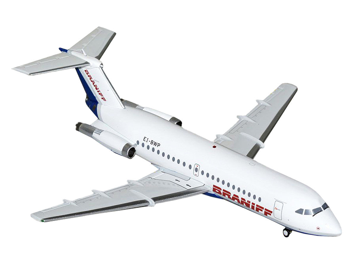 BAC 111-200 Commercial Aircraft "Braniff International Airways" (EI-BWP) White with Blue Tail "Gemini 200" Series 1/200 Diecast Model Airplane by GeminiJets LuxuryLifeWay Online Store
