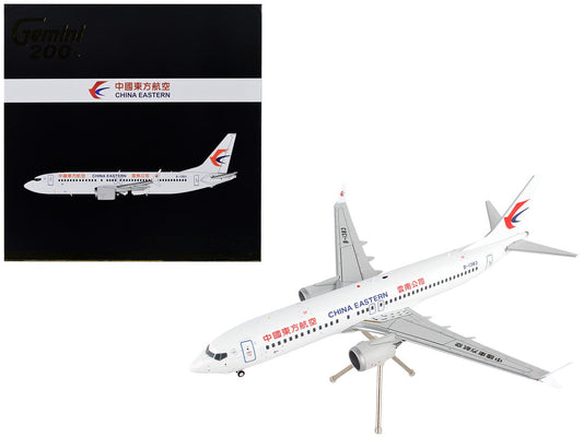 Boeing 737 MAX 8 Commercial Aircraft "China Eastern Airlines" White "Gemini 200" Series 1/200 Diecast Model Airplane by GeminiJets LuxuryLifeWay Online Store