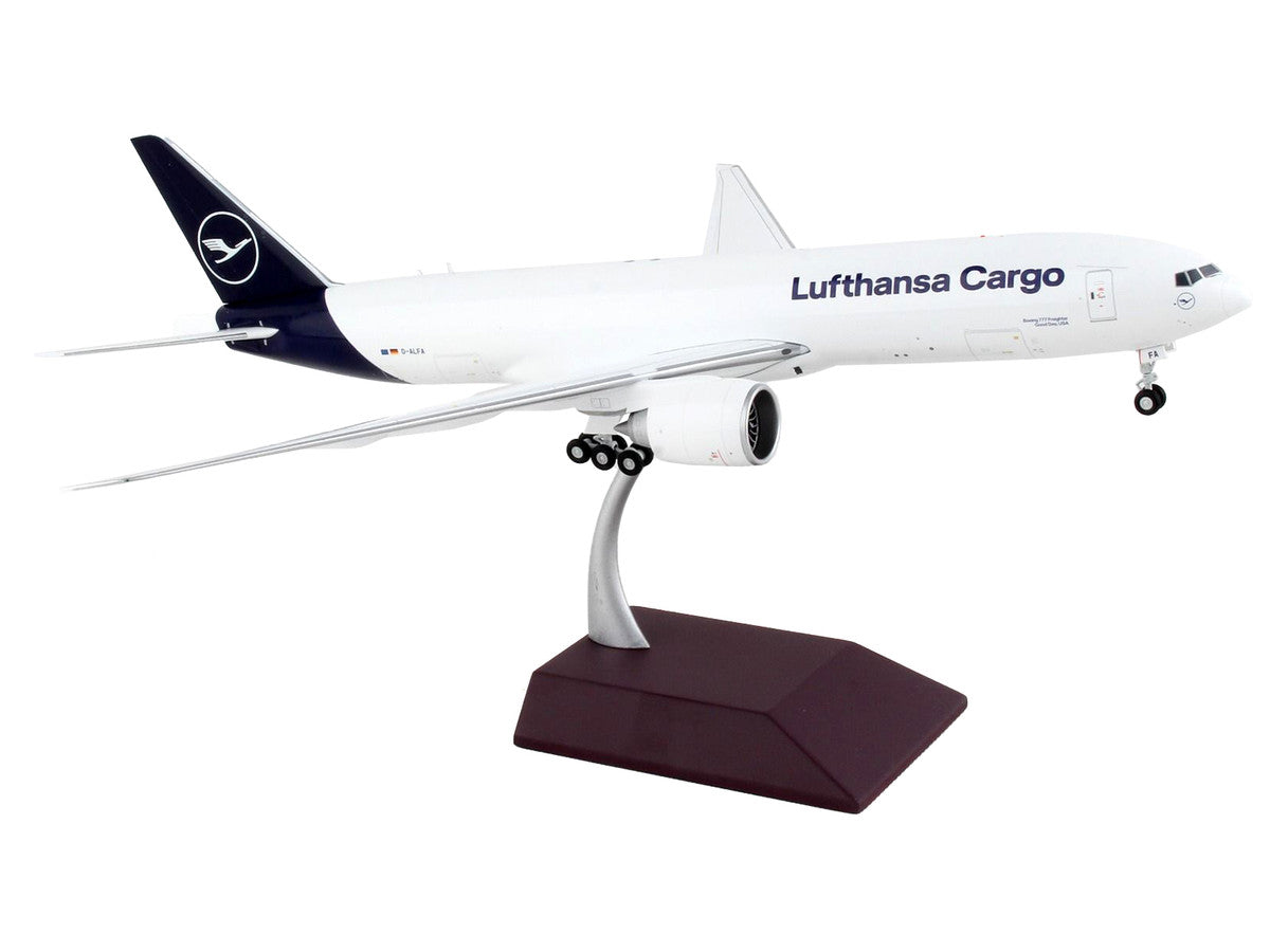 Boeing 777F Commercial Aircraft "Lufthansa Cargo" White with Blue Tail "Gemini 200" Series 1/200 Diecast Model Airplane by GeminiJets LuxuryLifeWay Online Store