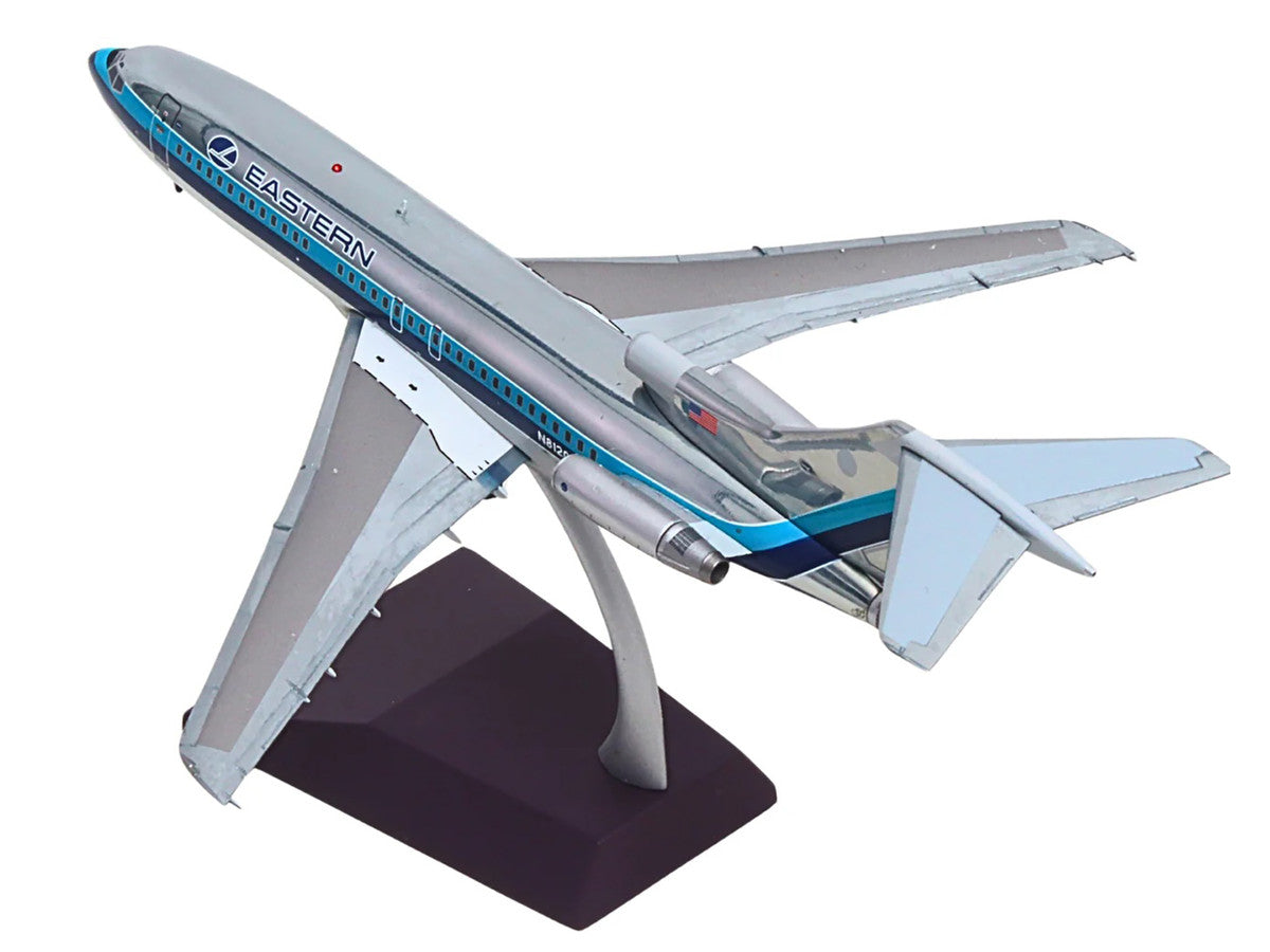 Boeing 727-100 Commercial Aircraft "Eastern Air Lines" (N8120N) Silver with Blue Stripes "Gemini 200" Series 1/200 Diecast Model Airplane by GeminiJets LuxuryLifeWay Online Store