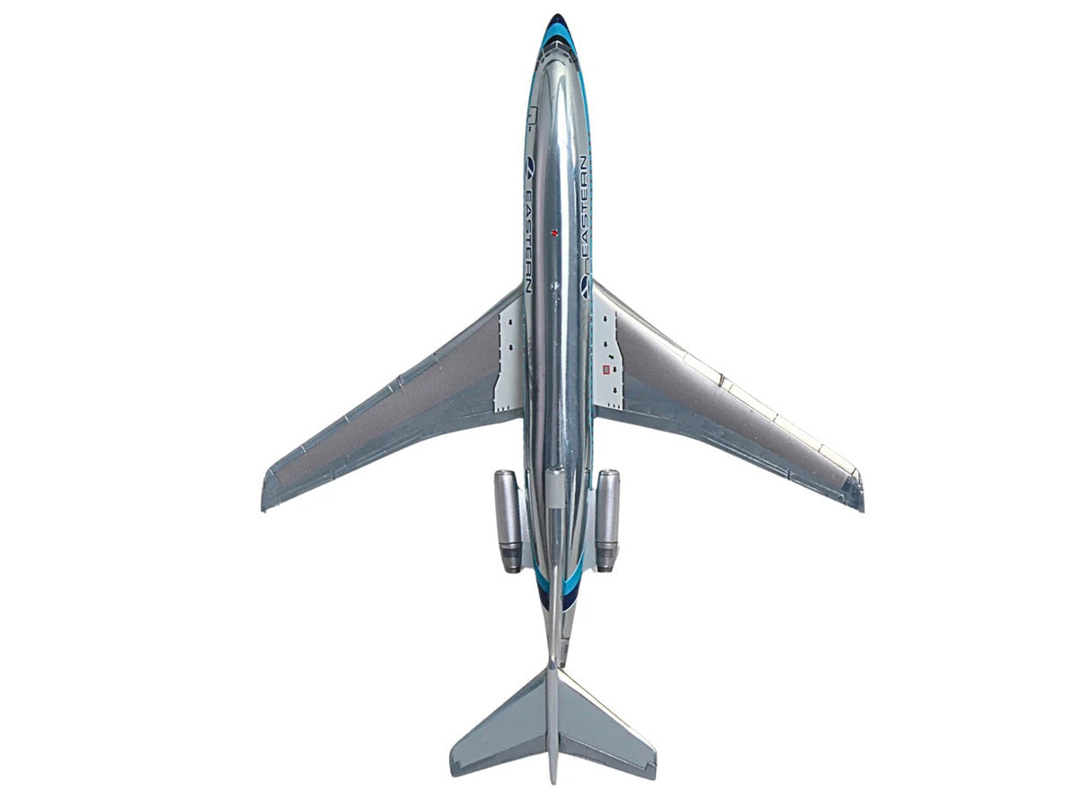 Boeing 727-100 Commercial Aircraft "Eastern Air Lines" (N8120N) Silver with Blue Stripes "Gemini 200" Series 1/200 Diecast Model Airplane by GeminiJets LuxuryLifeWay Online Store