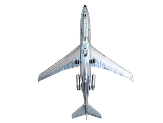 Boeing 727-100 Commercial Aircraft "Eastern Air Lines" (N8120N) Silver with Blue Stripes "Gemini 200" Series 1/200 Diecast Model Airplane by GeminiJets LuxuryLifeWay Online Store
