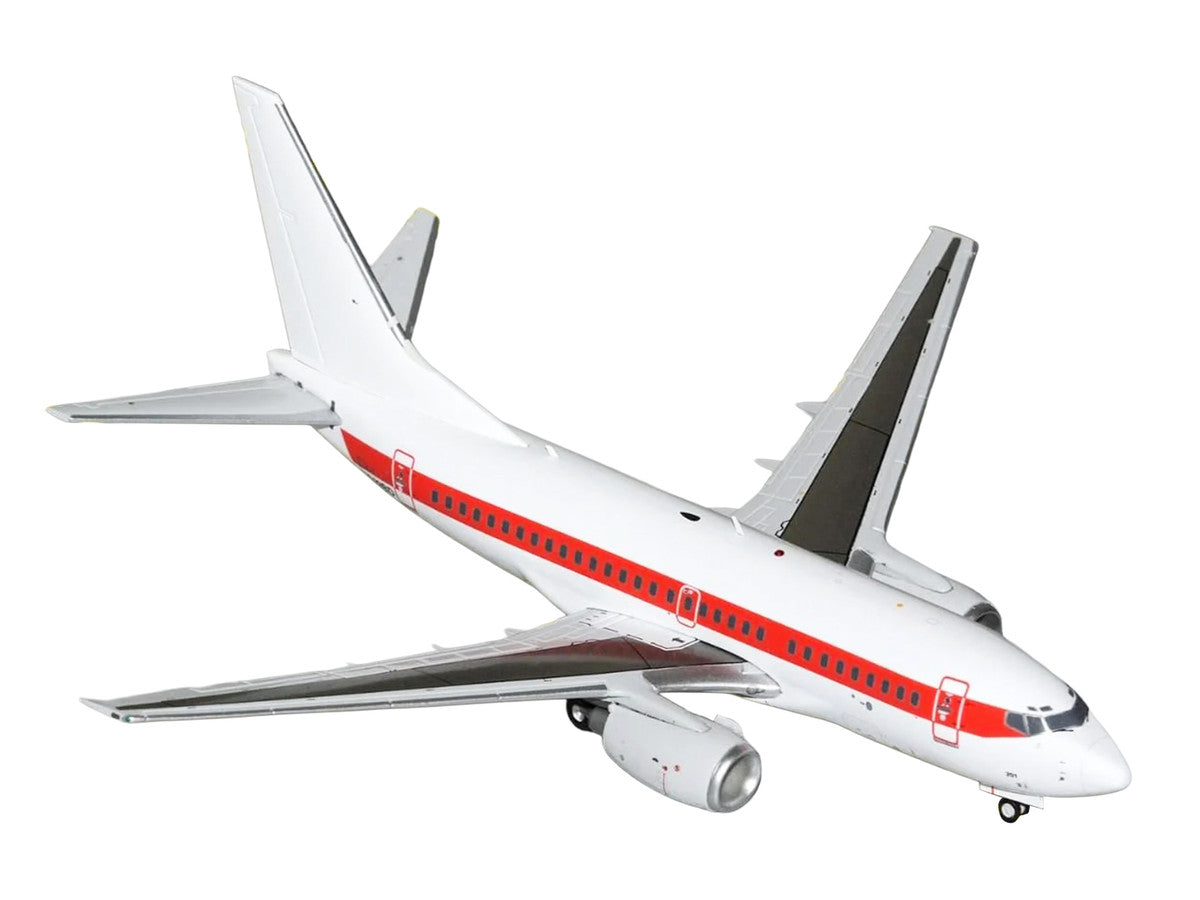 Boeing 737-600 Commercial Aircraft "EG&G - Janet Airlines" (N319BD) White with Red Stripes "Gemini 200" Series 1/200 Diecast Model Airplane by GeminiJets LuxuryLifeWay Online Store