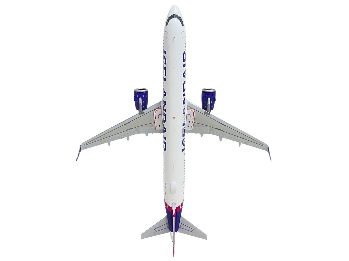 Airbus A321neo Commercial Aircraft "Icelandair" (TF-IAA) White with Blue and Pink Tail "Gemini 200" Series 1/200 Diecast Model by GeminiJets LuxuryLifeWay Online Store