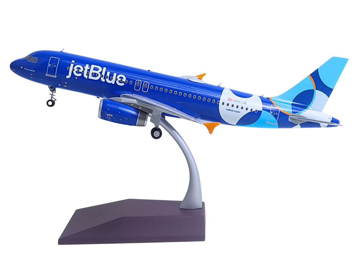 Airbus A320 Commercial Aircraft "JetBlue Airways - Forever Blue" (N547JB) Blue with Graphics "Gemini 200" Series 1/200 Diecast Model Airplane by GeminiJets LuxuryLifeWay Online Store