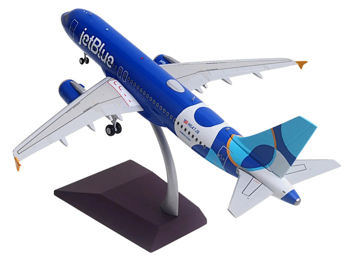 Airbus A320 Commercial Aircraft "JetBlue Airways - Forever Blue" (N547JB) Blue with Graphics "Gemini 200" Series 1/200 Diecast Model Airplane by GeminiJets LuxuryLifeWay Online Store