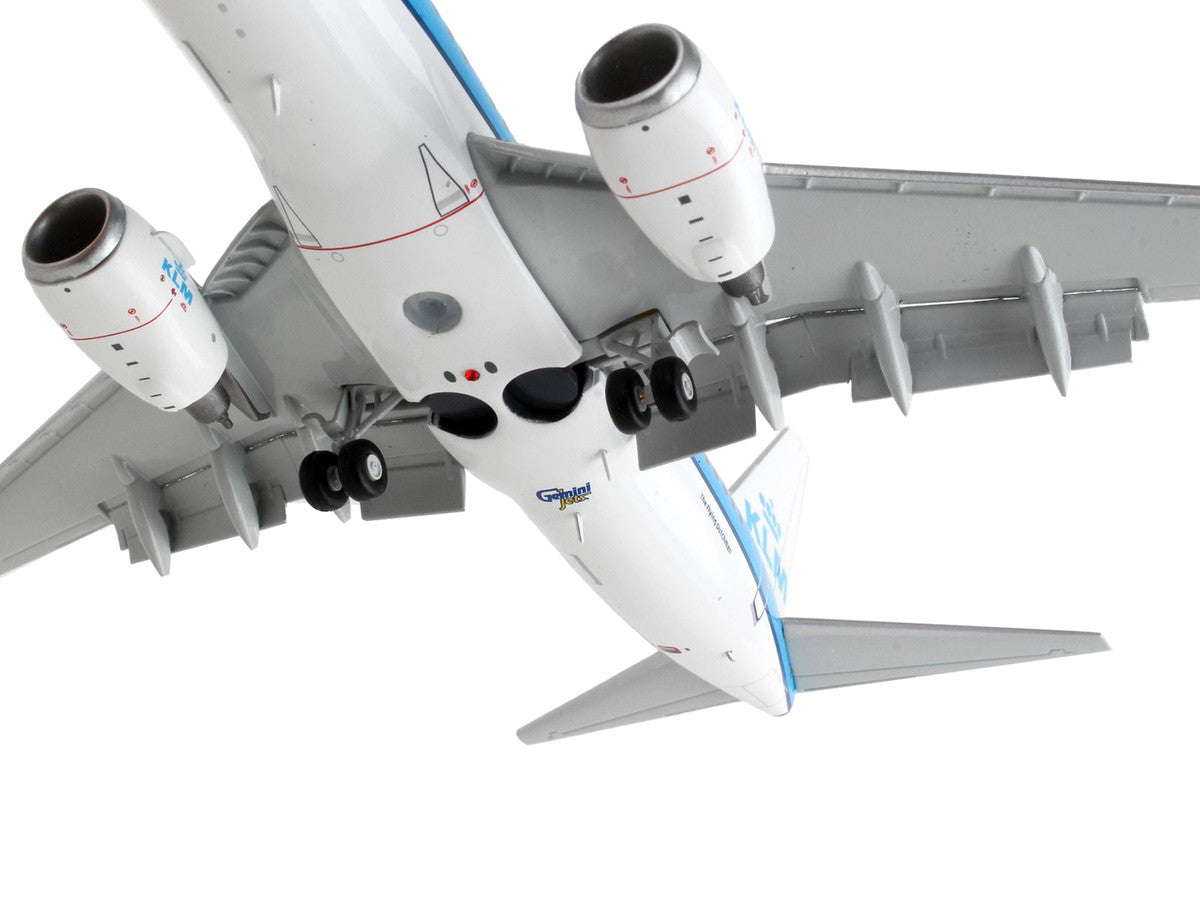 Boeing 737-700 Commercial Aircraft with Flaps Down "KLM Royal Dutch Airlines" Blue with White Tail "Gemini 200" Series 1/200 Diecast Model Airplane by GeminiJets LuxuryLifeWay Online Store