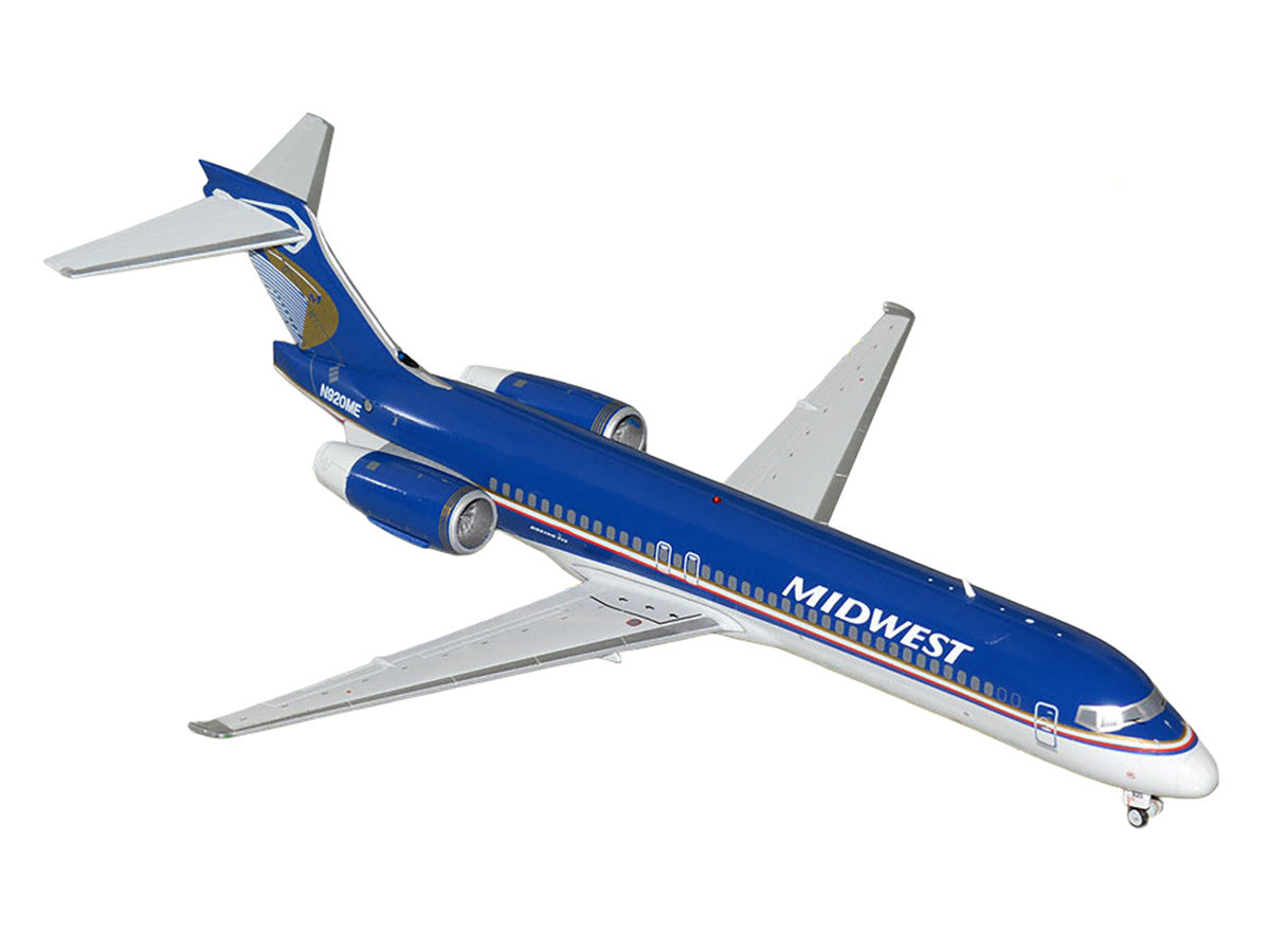 Boeing 717-200 Commercial Aircraft "Midwest Airlines" (N920ME) Blue and White "Gemini 200" Series 1/200 Diecast Model Airplane by GeminiJets LuxuryLifeWay Online Store