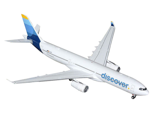 Airbus A330-300 Commercial Aircraft "Discover Airlines" (D-AIKK) White with Blue Tail "Gemini 200" Series 1/200 Diecast Model Airplane by GeminiJets LuxuryLifeWay Online Store