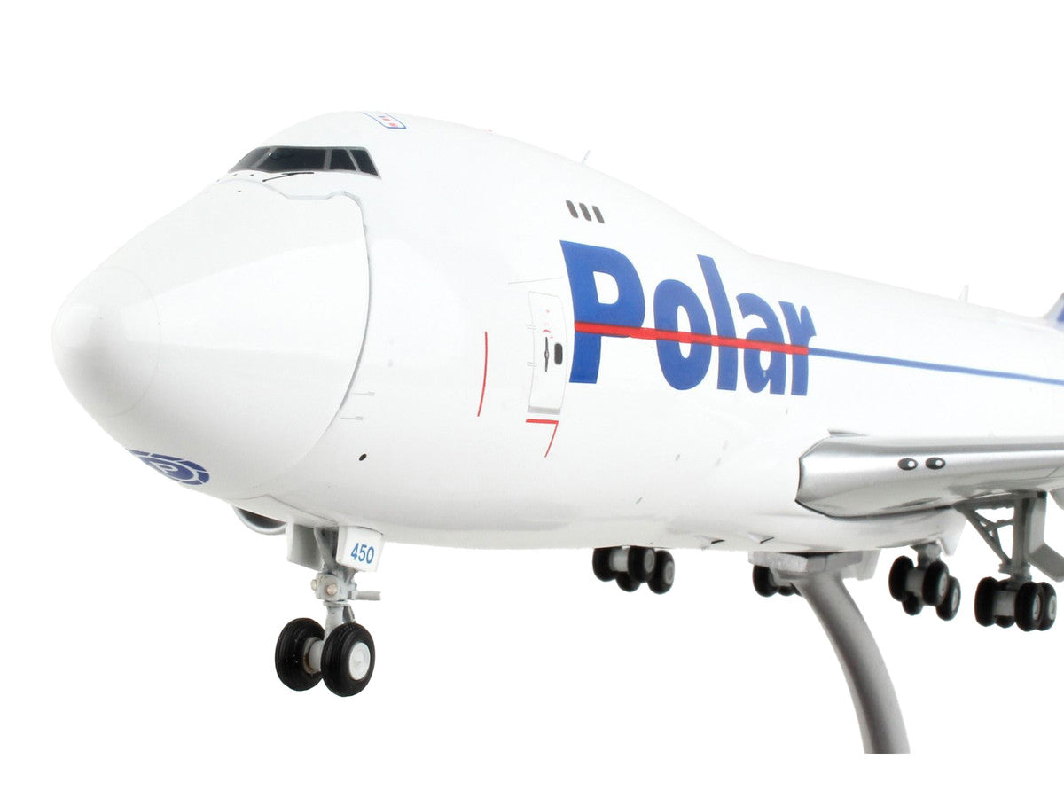 Boeing 747-400F Commercial Aircraft "Polar Air Cargo" White with Blue Tail "Gemini 200 - Interactive" Series 1/200 Diecast Model Airplane by GeminiJets LuxuryLifeWay Online Store