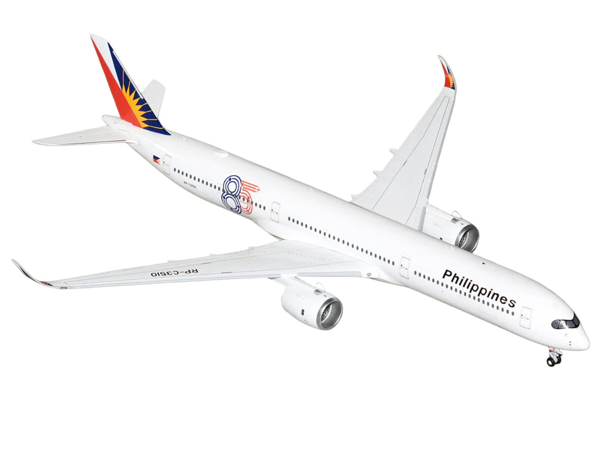 Airbus A350-1000 Commercial Aircraft "Philippine Airlines" (RP-C3510) White with Tail Graphics "Gemini 200" 1/200 Diecast Model Airplane by GeminiJets LuxuryLifeWay Online Store