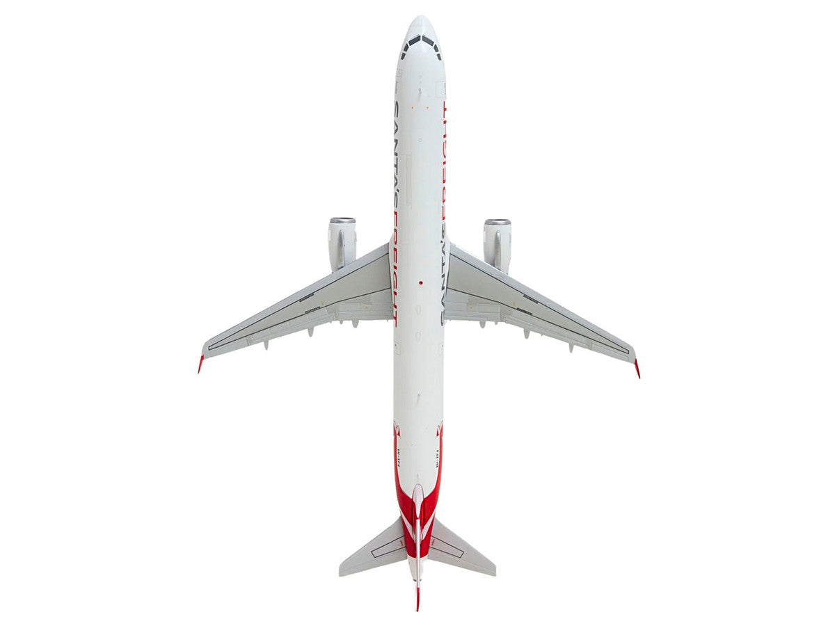 Airbus A321P2F Commercial Aircraft "Qantas Freight - Santa’s Freight" (VH-XF4) White with Graphics and Red Tail "Gemini 200" Series 1/200 Diecast Model by GeminiJets LuxuryLifeWay Online Store