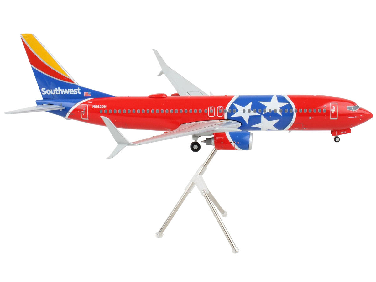 Boeing 737-800 Commercial Aircraft "Southwest Airlines - Tennessee One" Tennessee Flag Livery "Gemini 200" Series 1/200 Diecast Model Airplane by GeminiJets LuxuryLifeWay Online Store