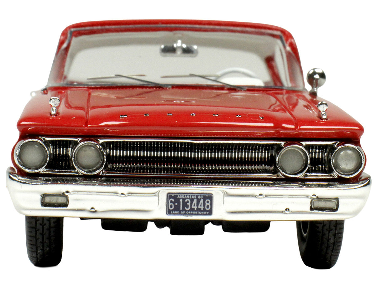 1960 Mercury Park Lane 4 Door Sedan Signal Red with White Interior Limited Edition to 200 pieces Worldwide 1/43 Model Car by Goldvarg Collection LuxuryLifeWay Online Store