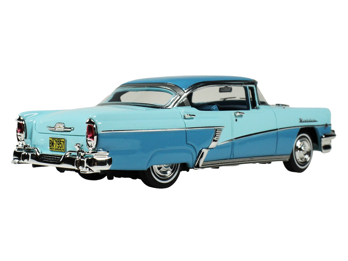 1956 Mercury Montclair Phaeton Lauderdale Blue and Niagara Blue with Blue Interior Limited Edition to 200 pieces Worldwide 1/43 Model Car by Goldvarg Collection LuxuryLifeWay Online Store
