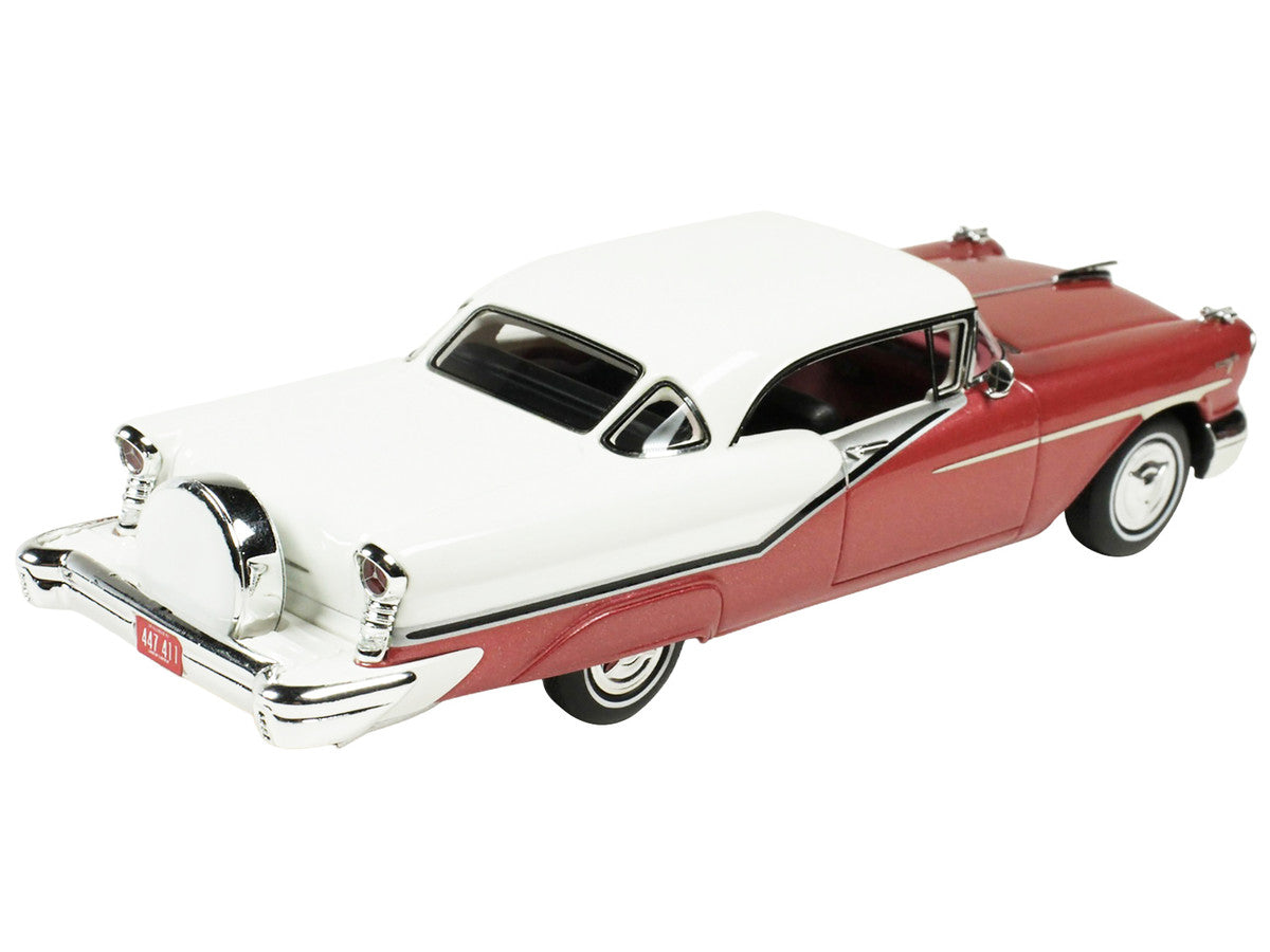 1957 Oldsmobile Starfire Royal Glow Red and Alcan White Limited Edition to 200 pieces Worldwide 1/43 Model Car by Goldvarg Collection LuxuryLifeWay Online Store