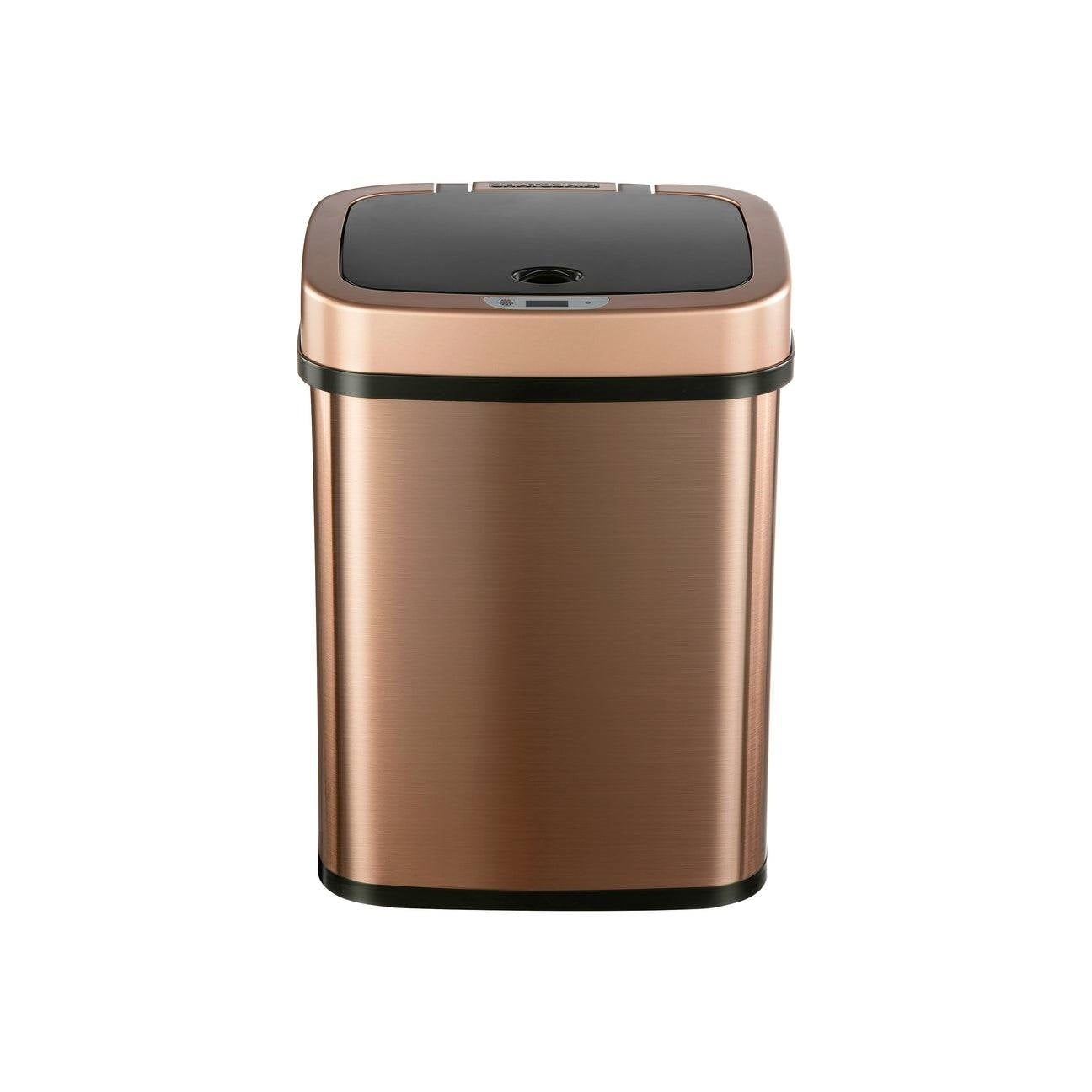 3-Gallon Motion Sensor Touchless Stainless Steel Trash Can in Copper Gold Finish LuxuryLifeWay Online Store