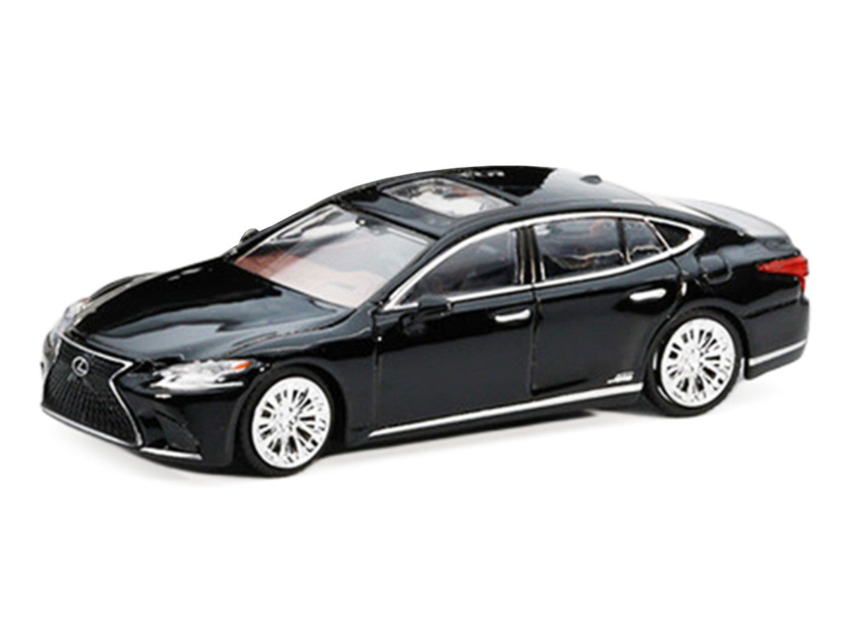 Lexus LS500h Black with Sunroof 1/64 Diecast Model Car by GCD x Enchery LuxuryLifeWay Online Store